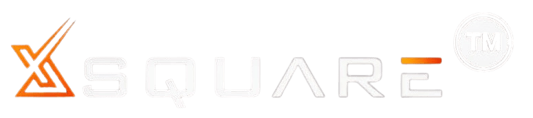 Xsquare logo. Footer.